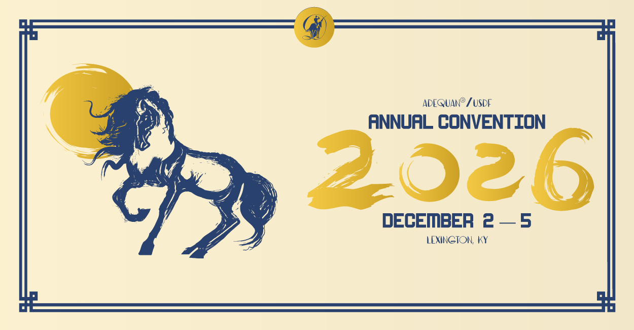 The 2026 Adequan&reg; & USDF Annual Convention | Pre-Convention Committee Meeting Schedule